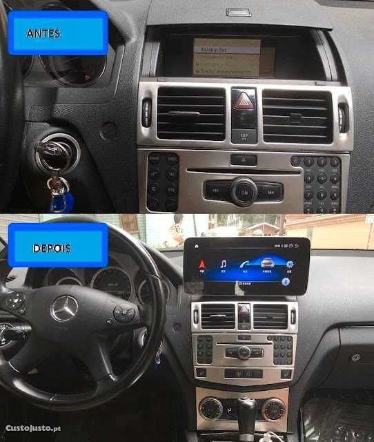 Auto-radio BIG SCREEN 12.3" Mercedes W204   S204