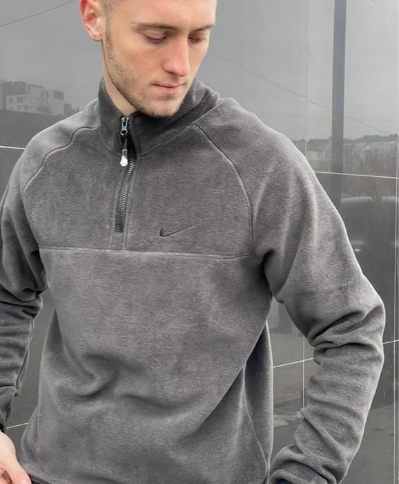Топова фліска флісова кофта Nike чоловіча. Осінь-зима