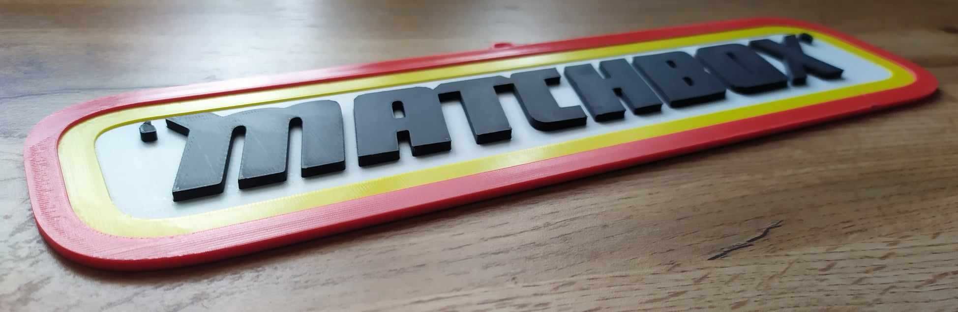 Matchbox Logo 3D Druk