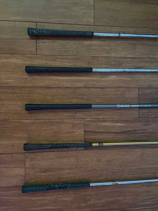 Zestaw kijów golfowych – TaylorMade, ProAce, Regent -unikatowe modele!