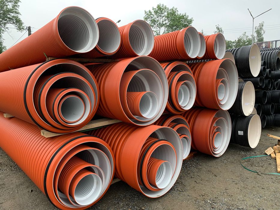 Rura fi800 karbowana przepusty rury przepustowe SN8 -fi300,400i inne