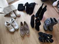 Pudło butów, Kazar, forever 21, Converse, DeeZee