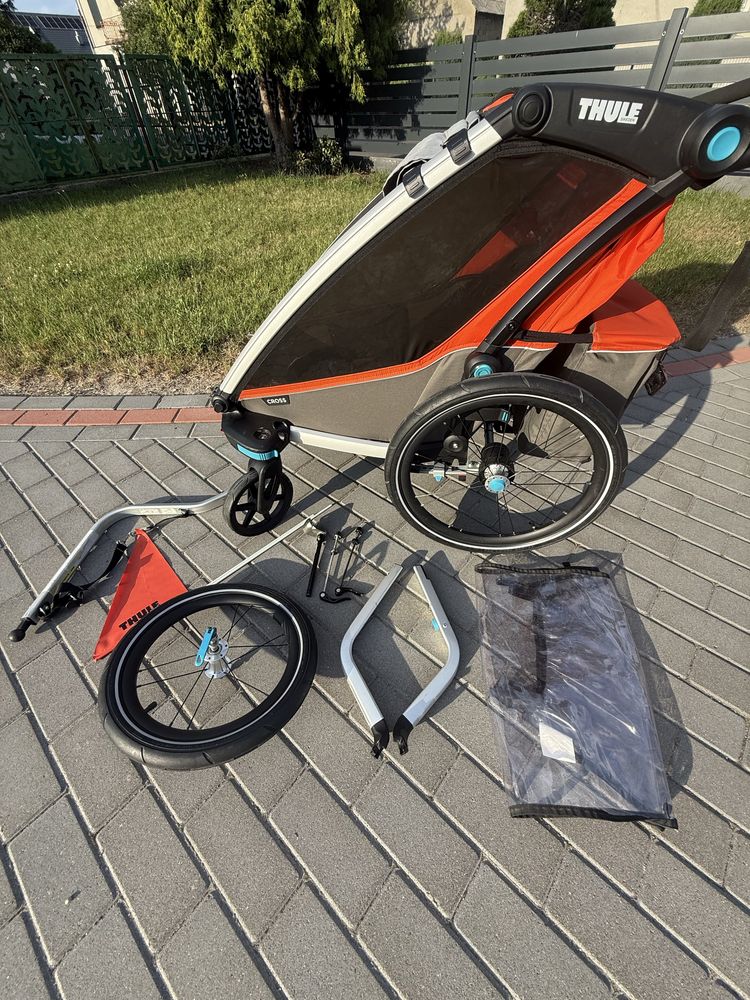 Thule Chariot Cross 1 przyczepka rowerowa + zestaw do biegania