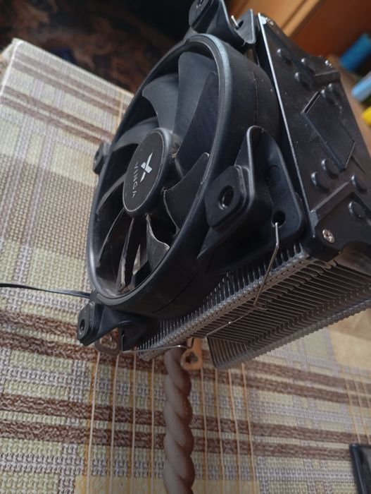 Башенный куллер VINGA 120мм. 4 медных трубки!