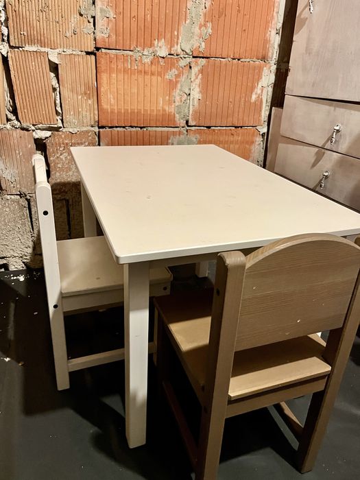 Stolik i dwa krzesełka SUNDVIK IKEA
