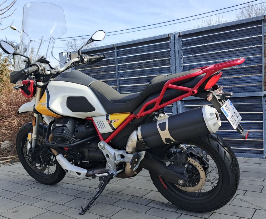 V85TT moto guzzi zamiana. minimalny przebieg