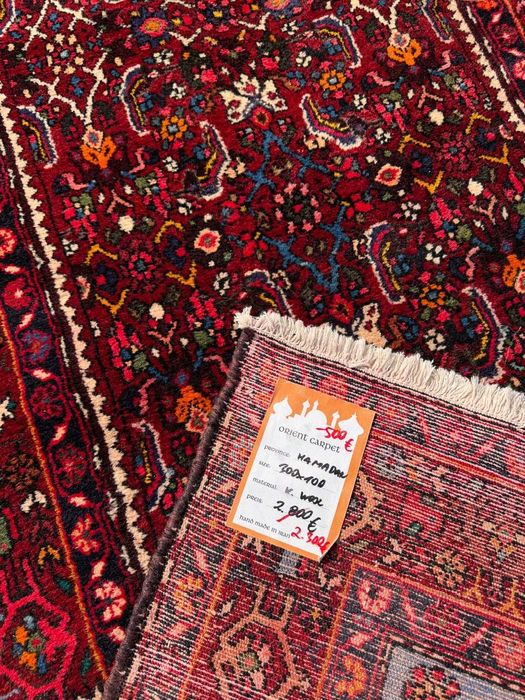 Dywan Chodnik Perski Wełniany R. Tkany Iran Hamadan 300x100 gal 12 tys