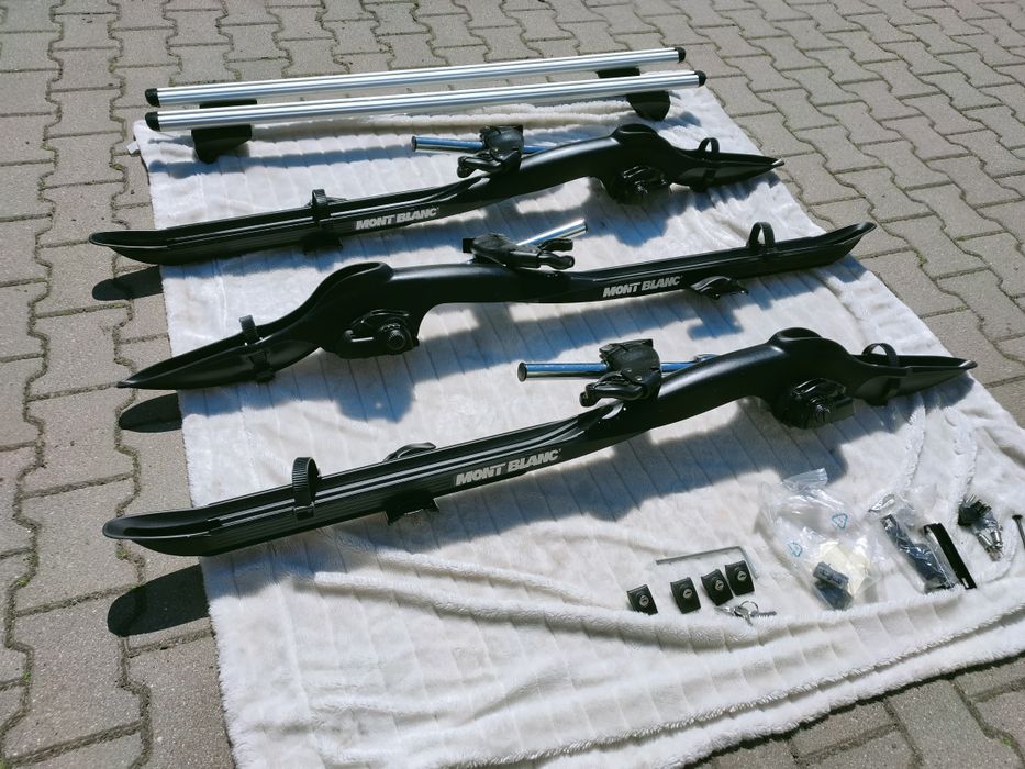 Mont Blanc barracuda 529 + Relingi bagażnik dachowy Mont Blanc Komplet