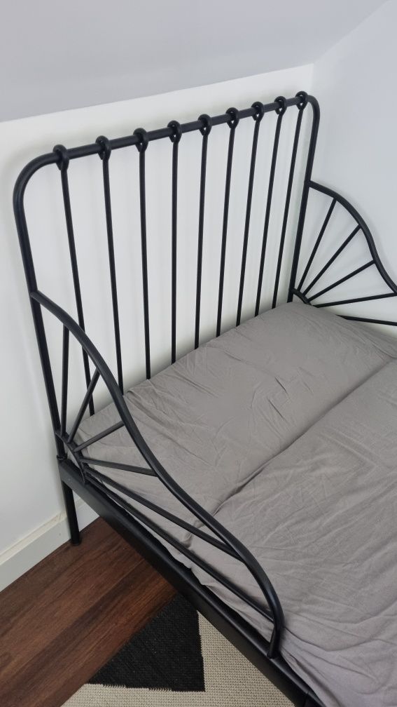 Łóżko dziecięce Ikea Minnen z materacem