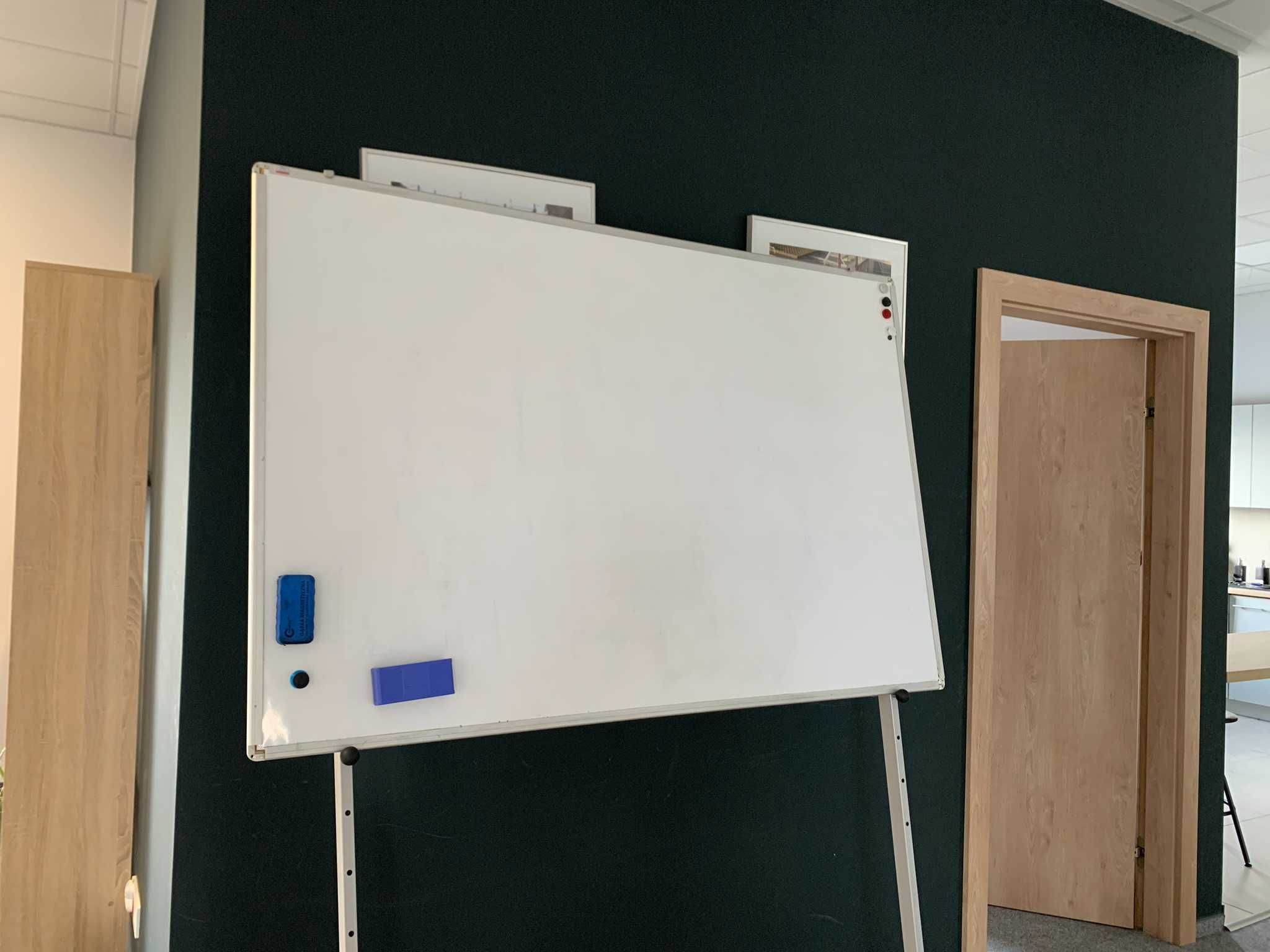 Tablica whiteboard, suchościeralna