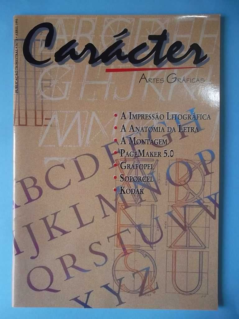 Revista "Carácter" Nº 1 e 2 - com suplementos de Banda desenhada.