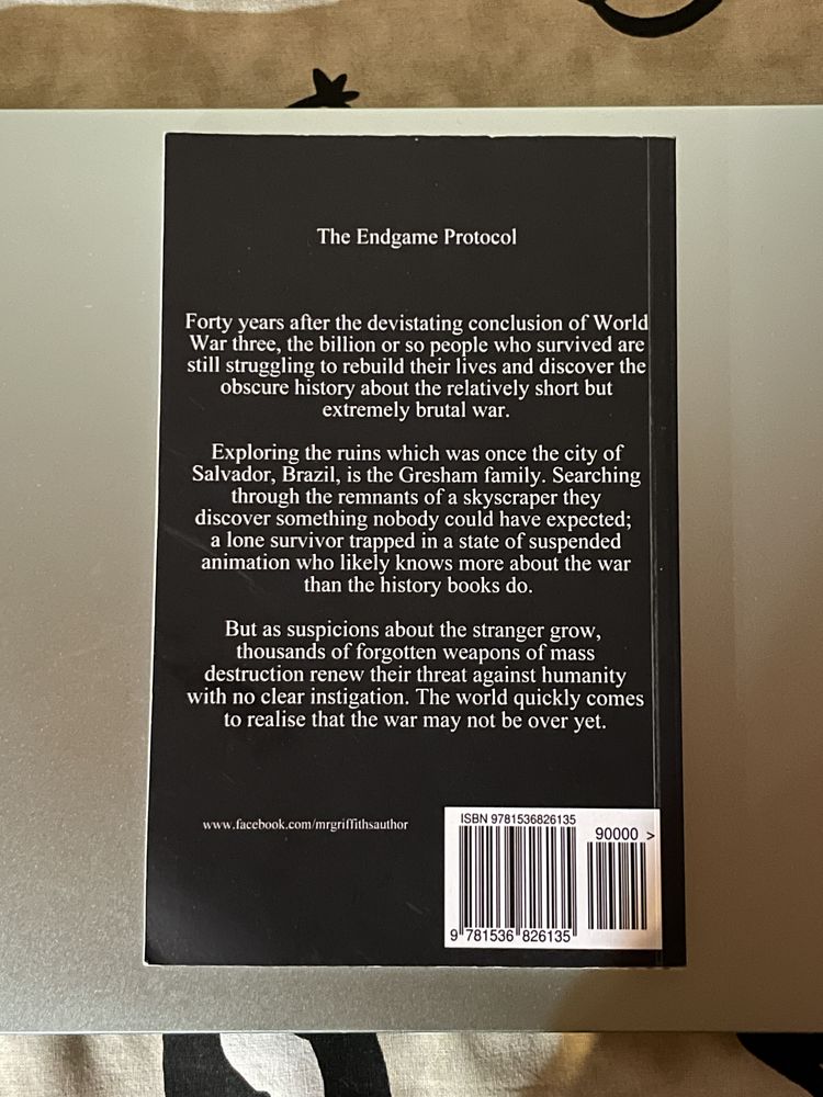 Книга англійською The Endgame Protocol