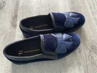 Lordsy Trussardi granatowe