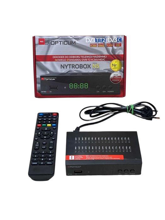 Dekoder DVB-T2 H.265 Nytrobox NS