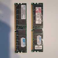 Pamięć RAM 2x 256 MB DDR