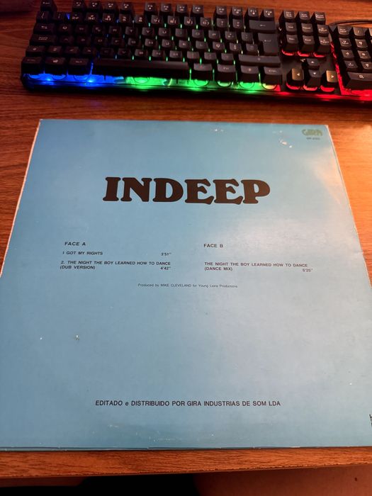 Indeep –I Got My Rights/ The Night The Boy Learned How To Dance vinil