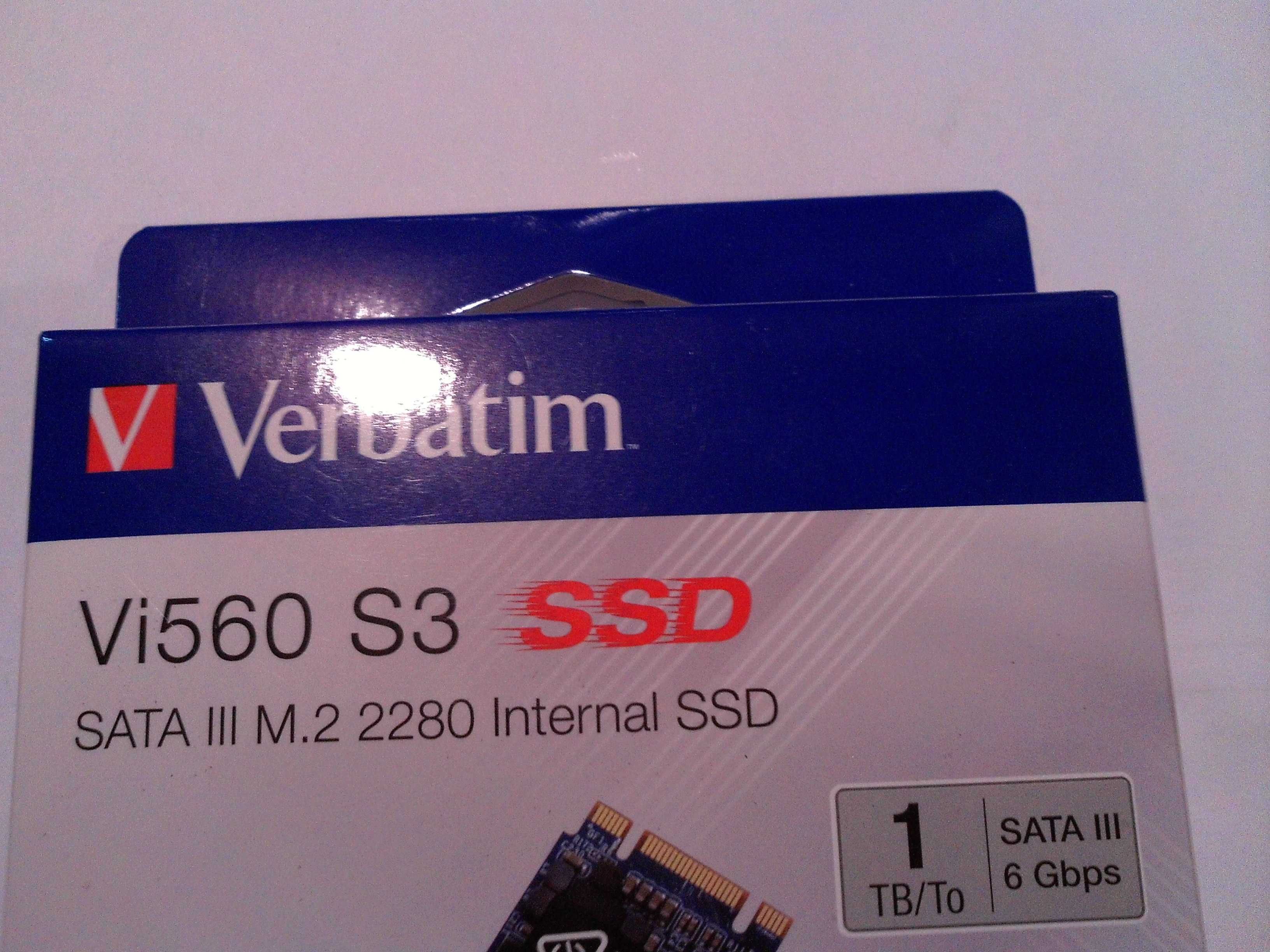 Dysk SSD M.2 1TB Verbatim Vi560 S3 NOWY - fabrycznie zapakowany