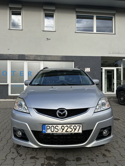 Sprzedam Mazdę-5 LPG 7 Osobowa Rok 2009 HAK 0 Rdzy  Skrzynie 6  Biegu