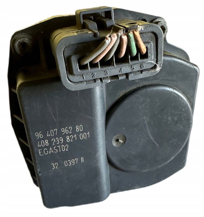 Przepustnica + Wtyczka Citroen Berlingo C2 C3 Nemo Peugeot 206