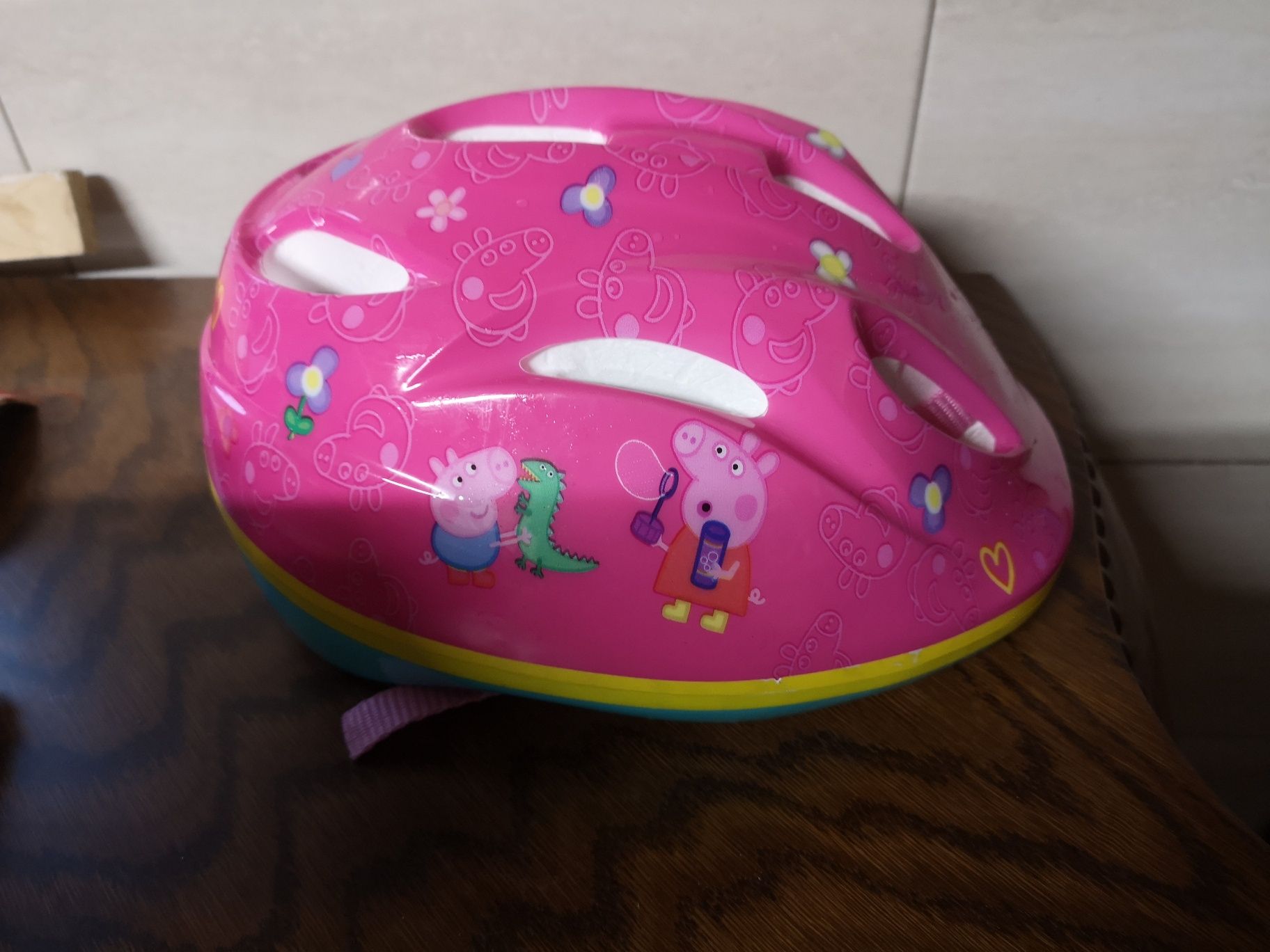 Kask rowerowy świnka Peppa