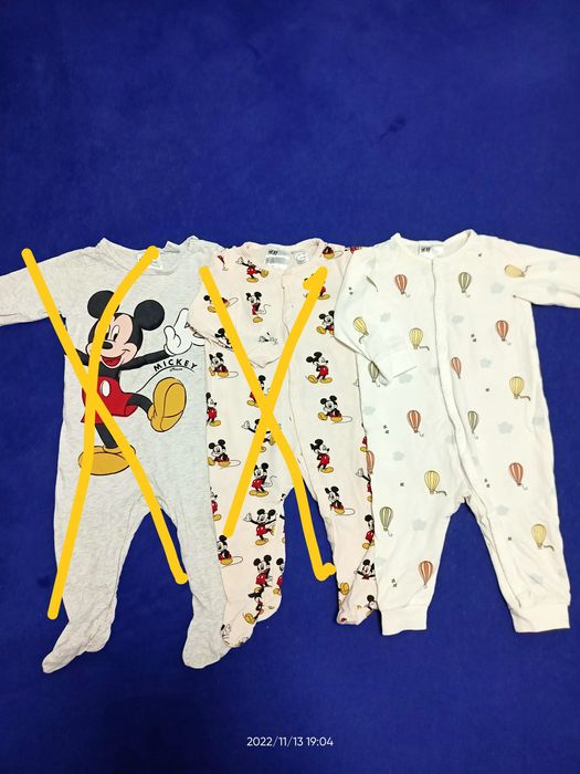 ubranka niemowlęce r.68--31szt.--JAK NOWE--H&M, CoolClub Smyk