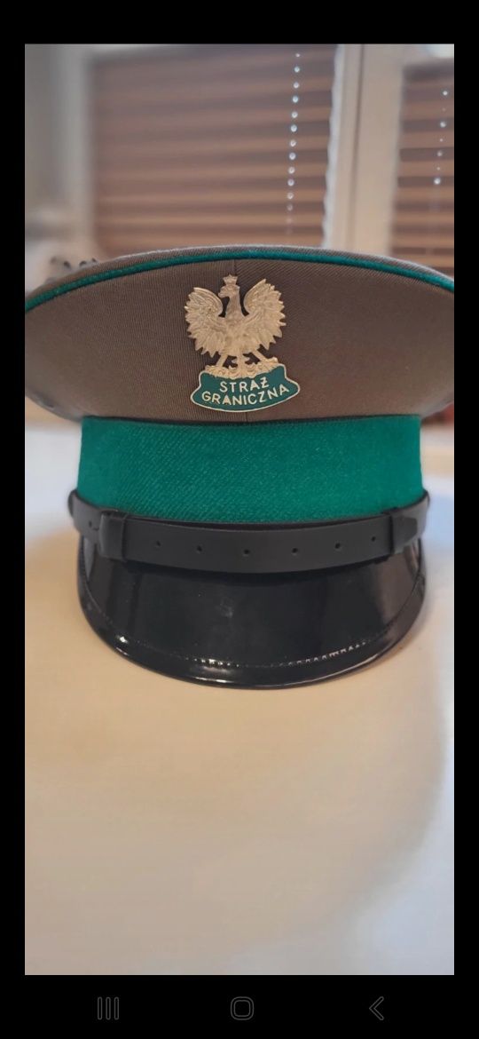 Nowa czapka garnizonowa Straż Graniczna roz. 56