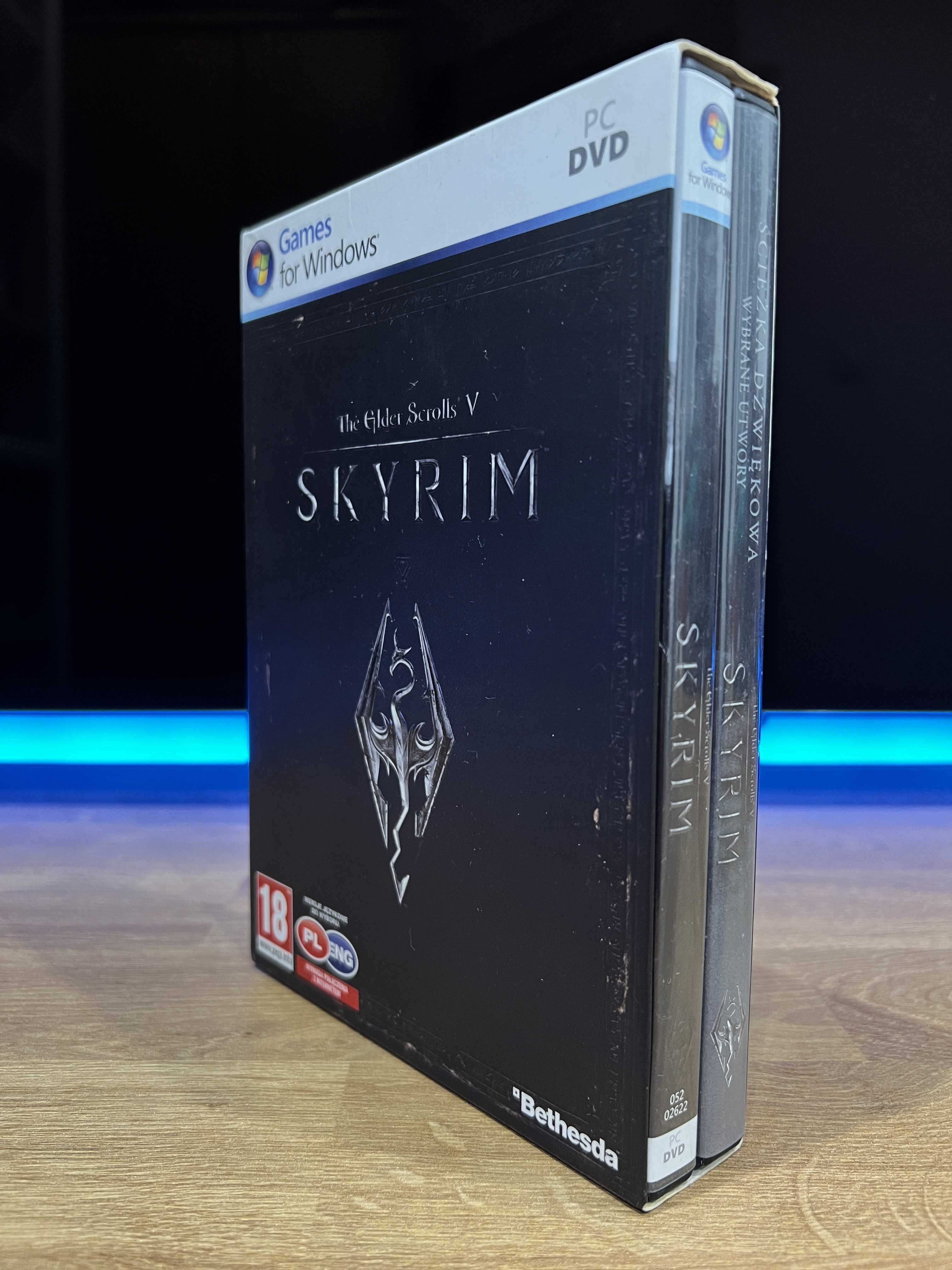 TES V Skyrim gra (PC PL 2011) slipcase box premierowe wydanie