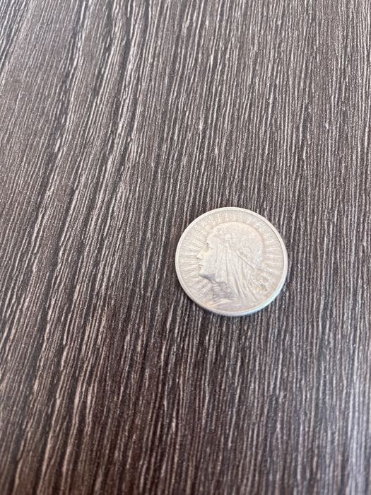 Монета 2 злотих, голова Ядвіги