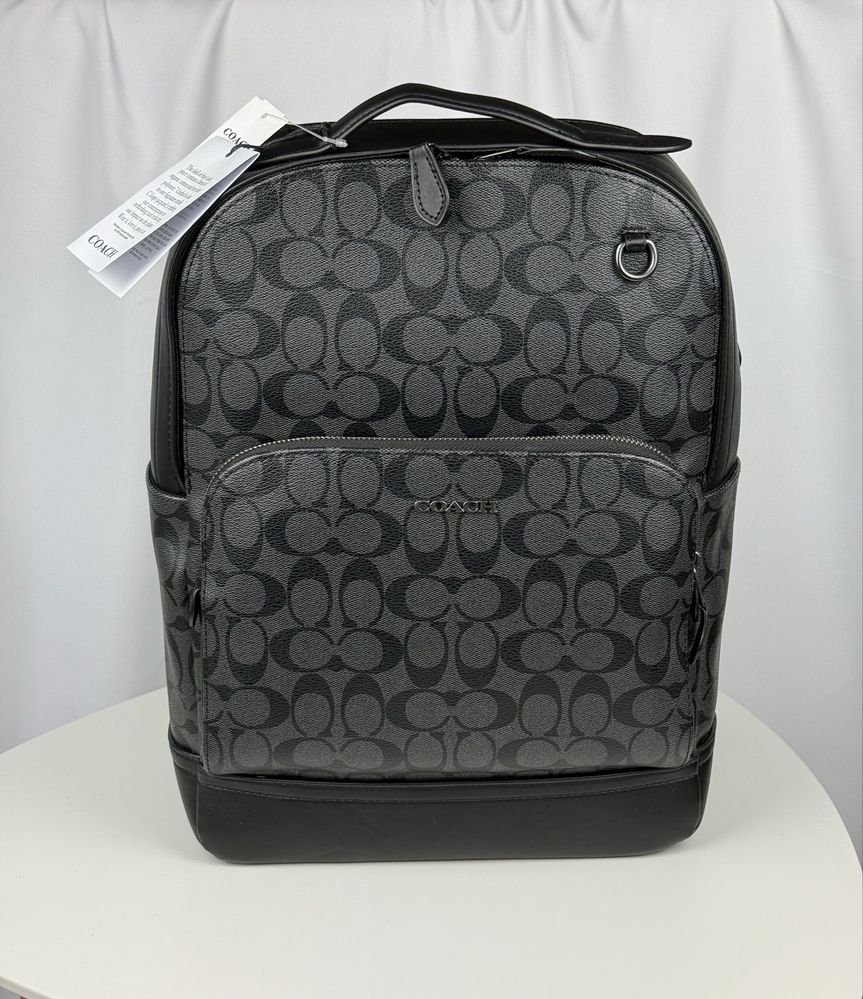Рюкзак сумка coach оригинал кожа