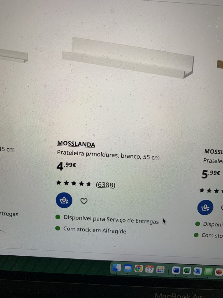 Prateleira IKEA nova