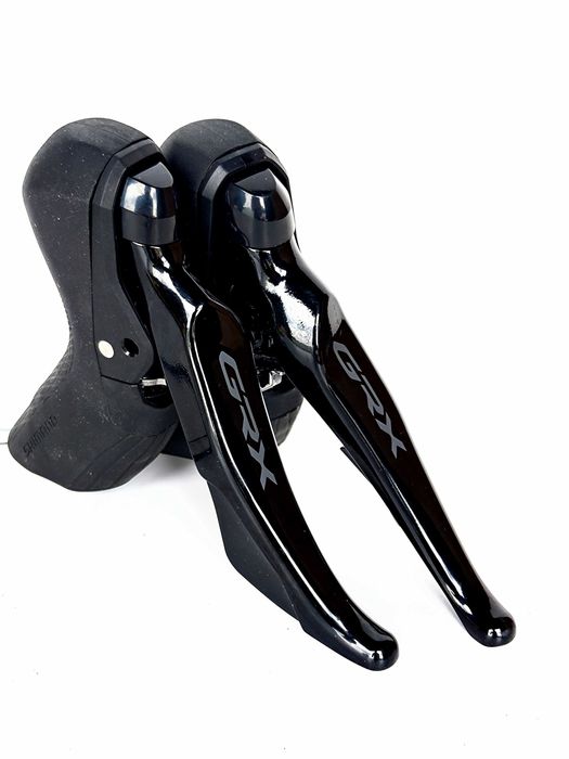 Klamkomanetki Shimano GRX ST-RX400, 2x10, FV23% nowe (863)