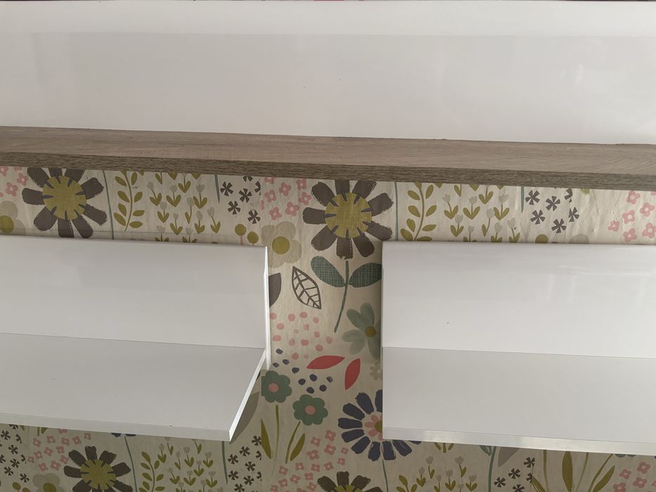 Półki Irma jedna bąd sonoma dwie całe białe