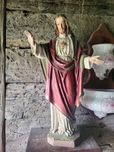 Duża figura 66 cm Pan Jezus dłonie kompletne