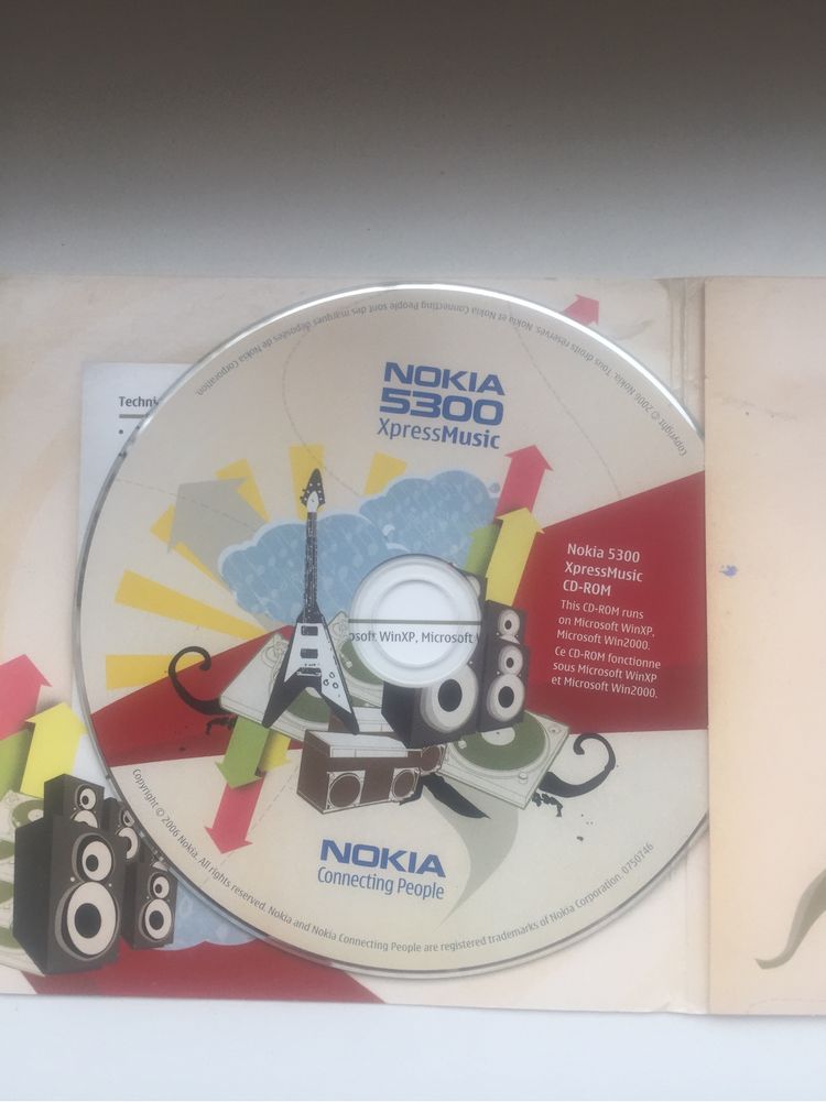 Диск Nokia 5300 cd disk
