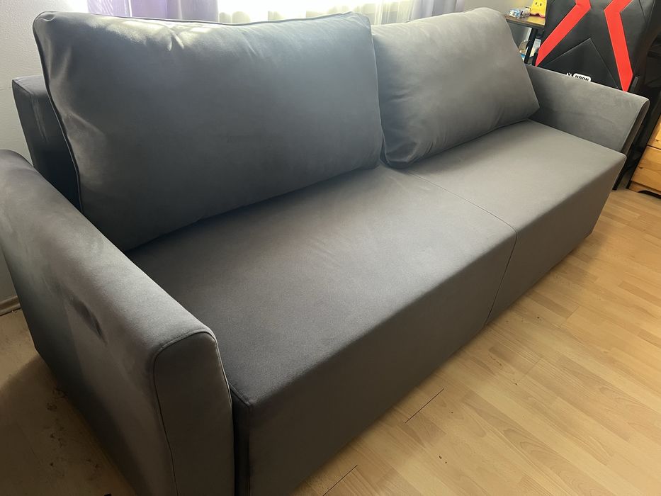 Sofa rozkladana IKEA Brissund 3 osobowa