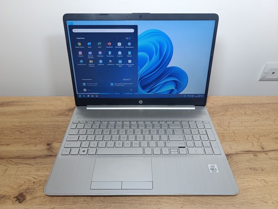 15'6 ноутбук HP/i5-1035G1/8GB DDR4/SSD 256GB/Батарея 17% зносу