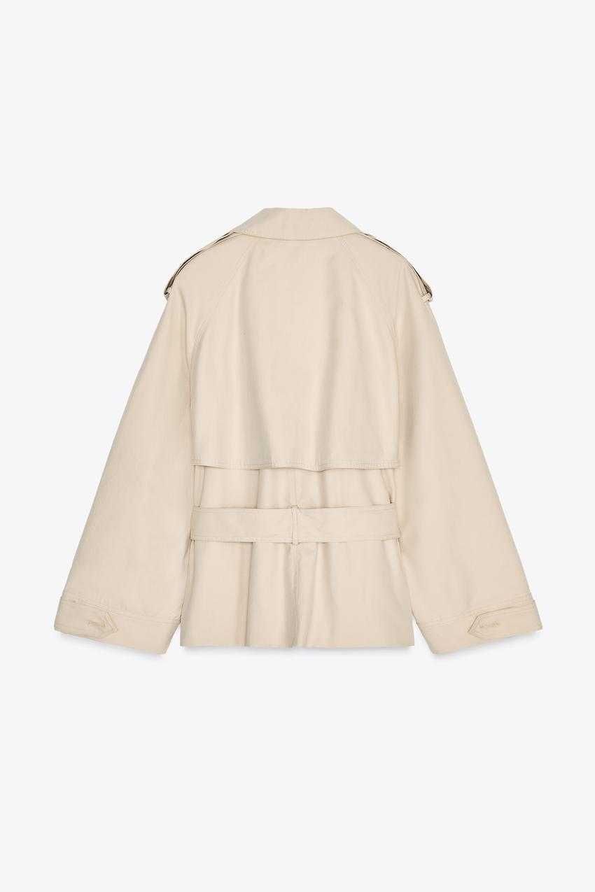 Тренч із паском Zara  бестселер