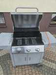 Grill gazowy, nowe palniki.