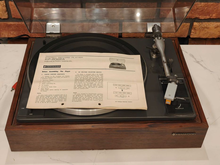 KENWOOD KP-2022A ! Unikatowy gramofon VINTAGE