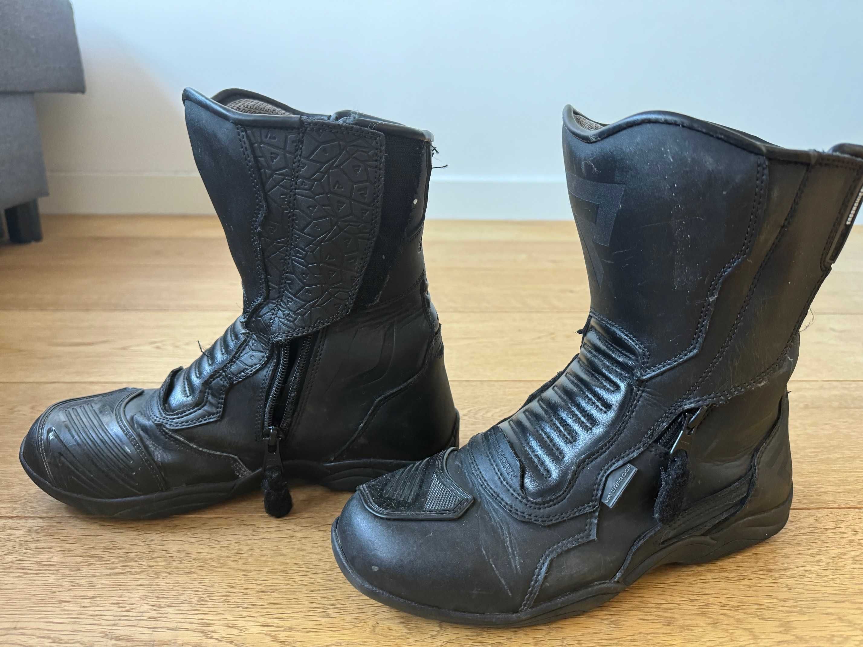 Buty motocyklowe Rebelhorn, skórzane rozmiar 41