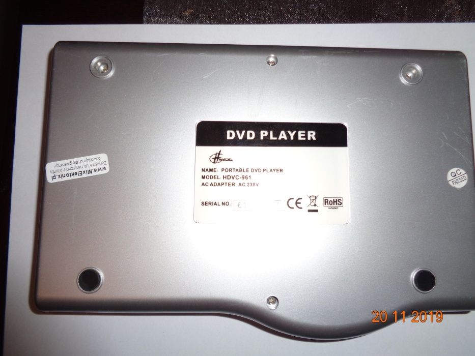 Stare kolekcjonerskie DVD Player HDVC-961 Video