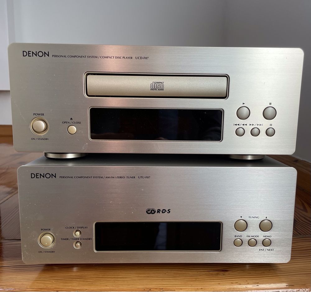 DENON zestaw - tuner +cd