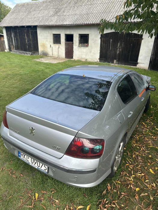 Peugeot 407 uszkodzony