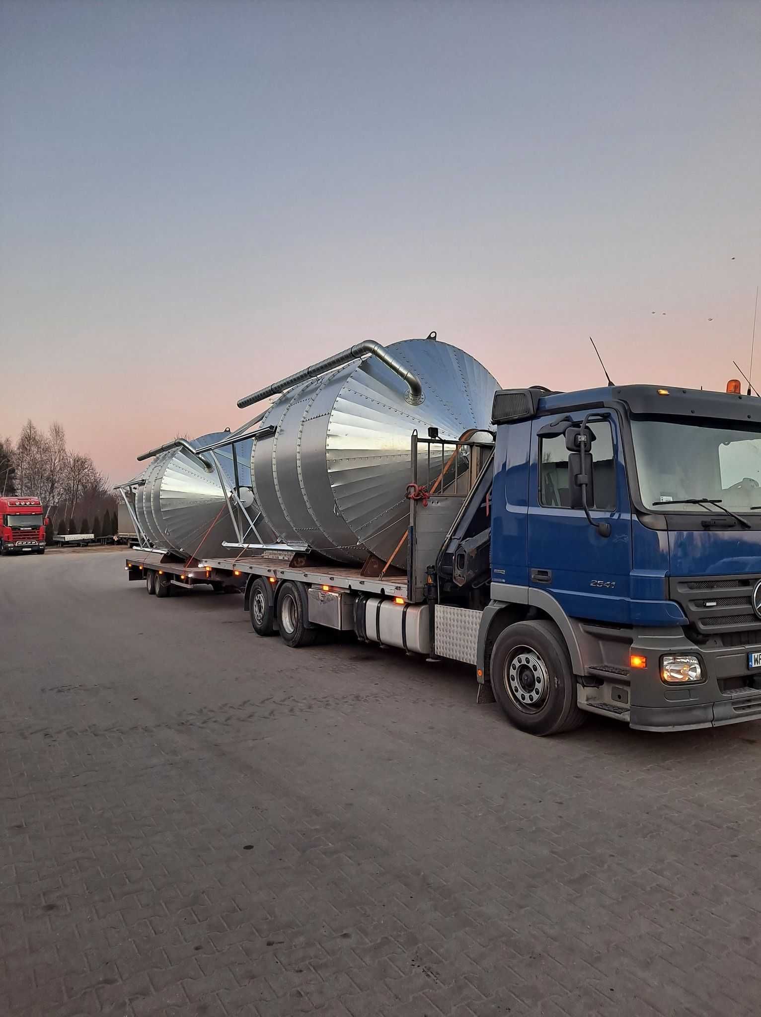 Silos 25 ton 4t 6t 8t 9t od producenta z dostawą NOWY zbiornik