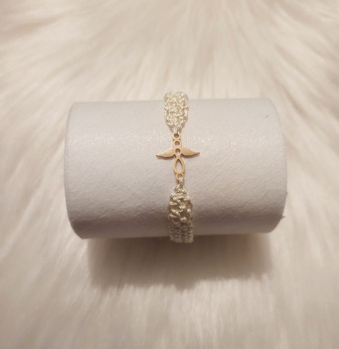 Bransoletka Hand Made ze stali idealna na prezent