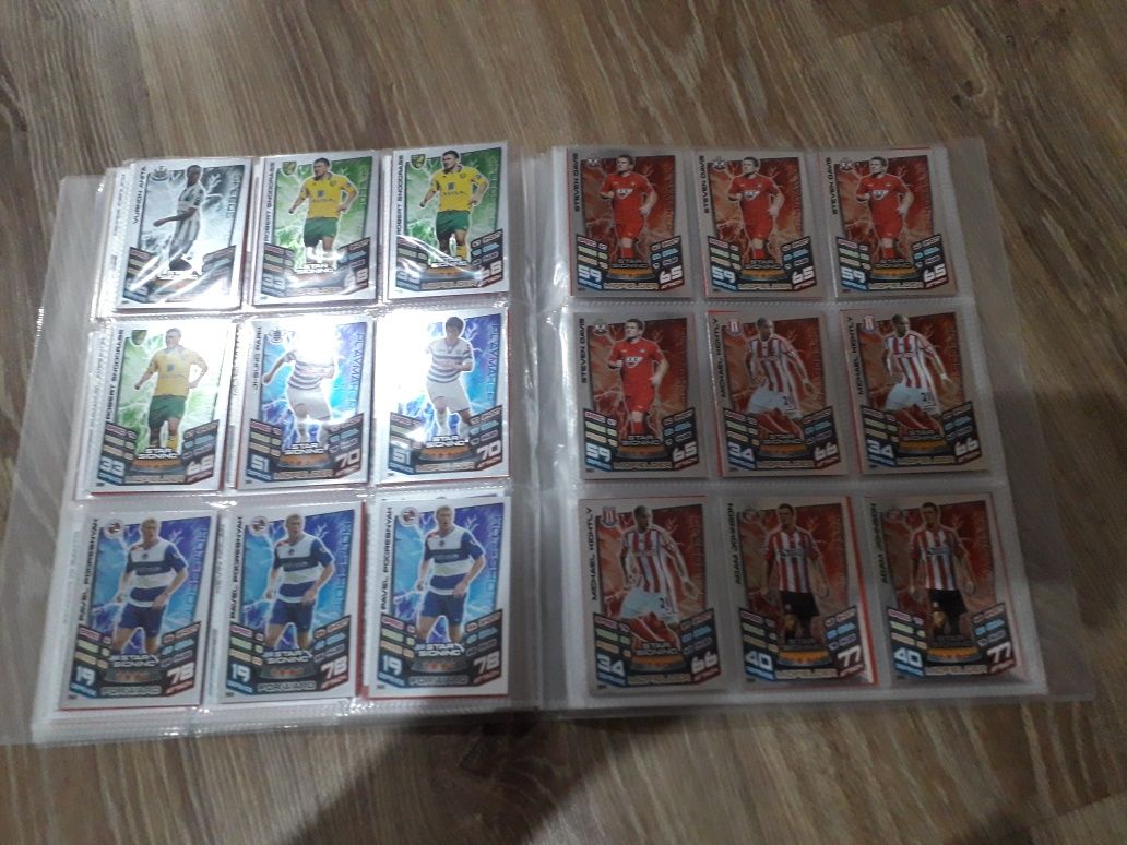 Match Attax 2012/2013 karty STAR PLAYER i STAR SIGNING