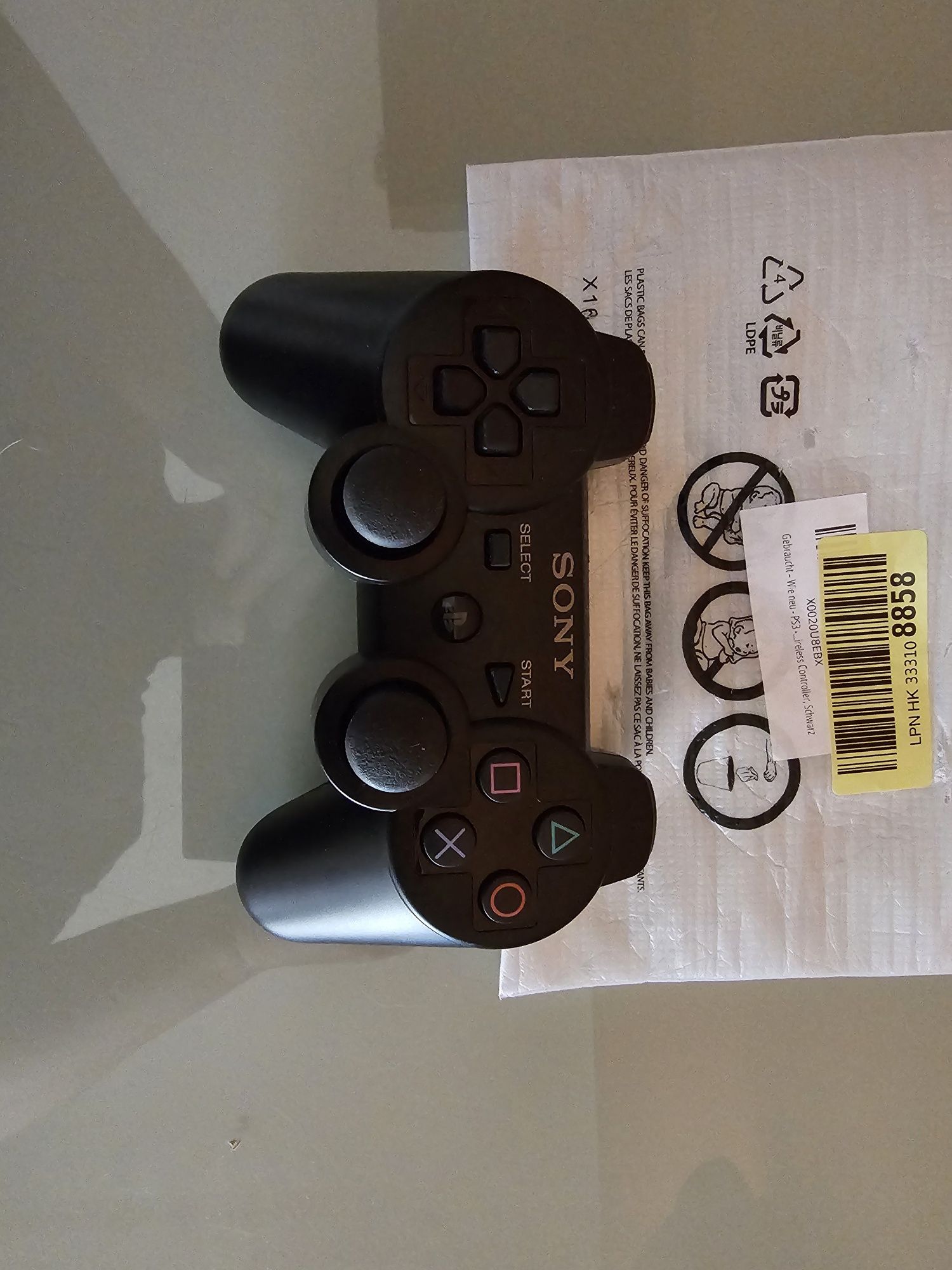 PS3 - Controlador sem fio DualShock 3, preto