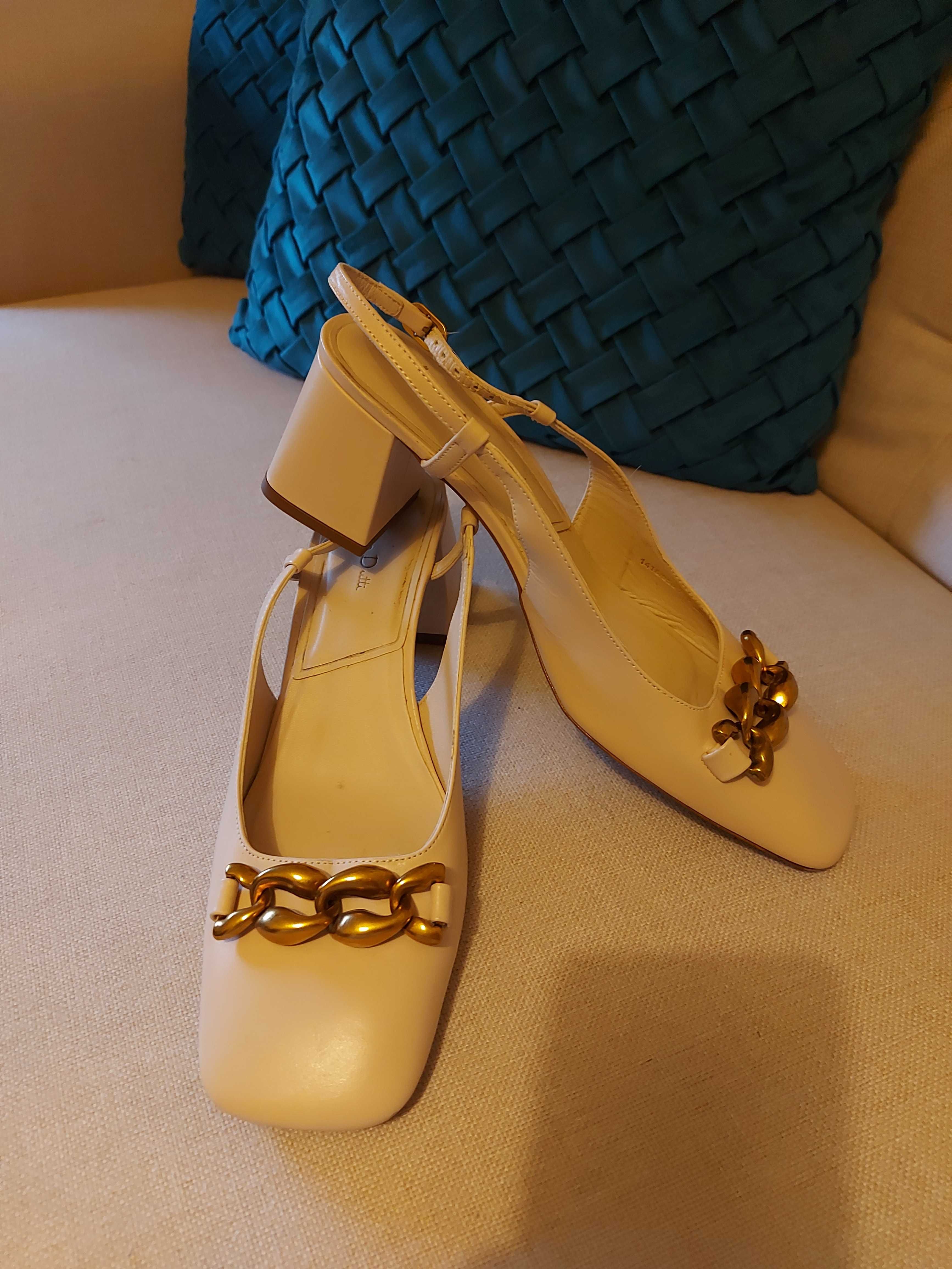 Sapatos pele Massimo Dutti