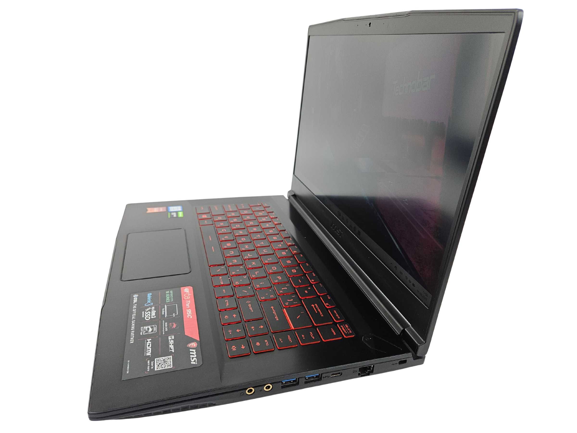 Ноутбук MSI GF63 Thin 9SC i5-9300H|GTX 1650 Max-Q|16GB|512GB