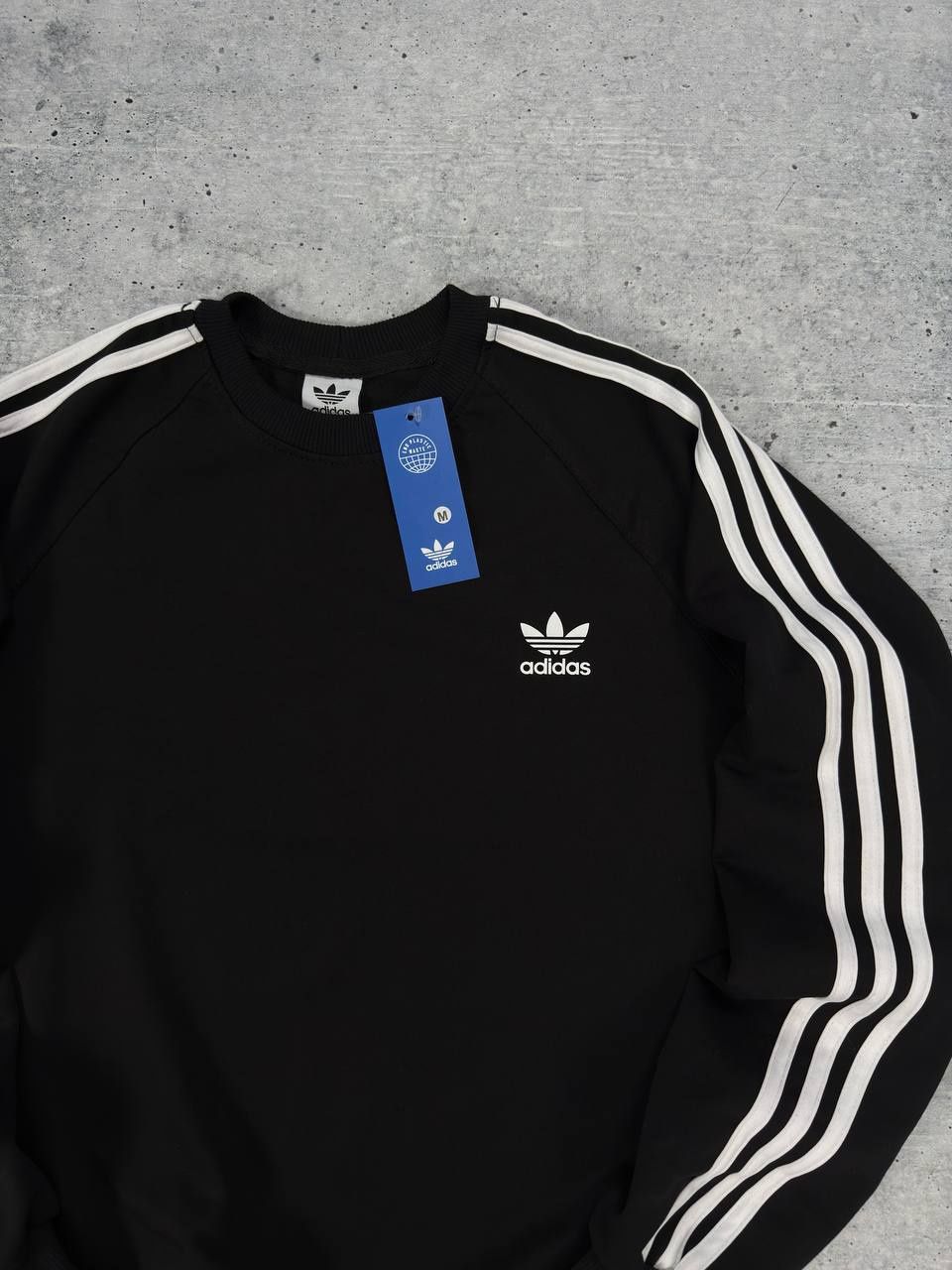 Adidas Світшот. Люкс якість. Кофта Адідас з лампасами. Лонгслів